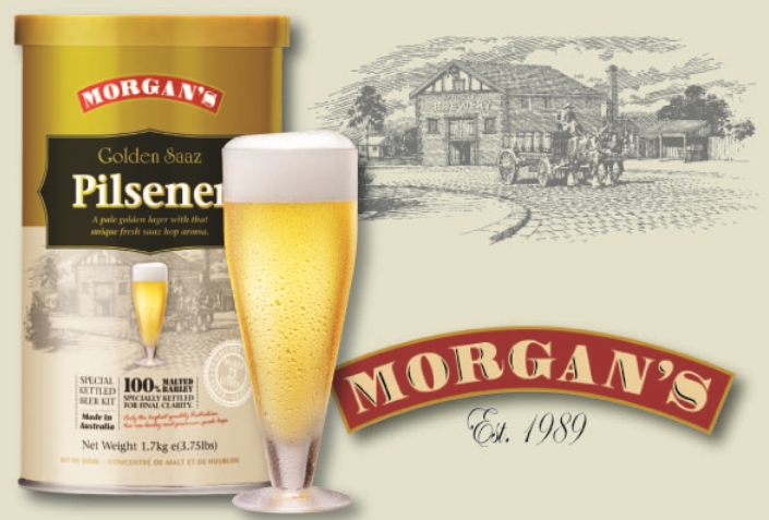 Morgans Prem Golden Saaz Pilsener UBREW4U